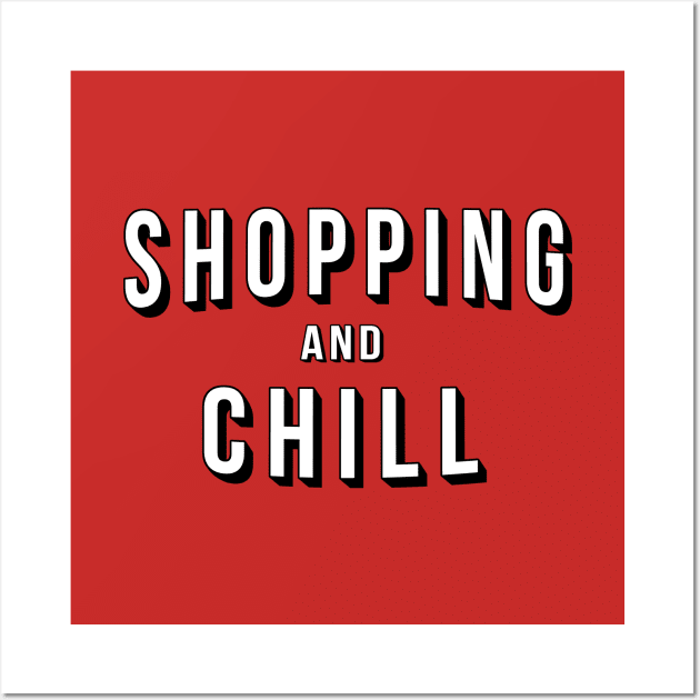 Shopping Gift For Shopaholic People Wall Art by BoggsNicolas